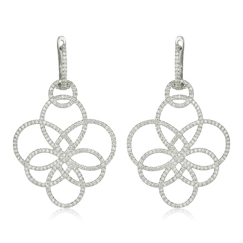 Arabesque Diamonds Earring/Pendant