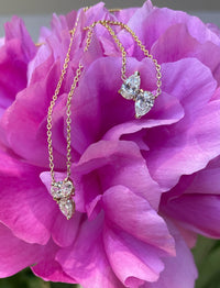 Oval shaped and Pear shaped  Pendant