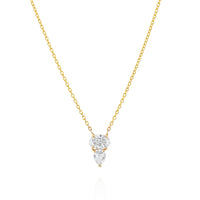 Oval shaped and Pear shaped  Pendant