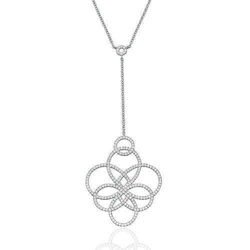 The Diamonds Arabesque Pendant