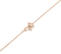 Three Diamonds Leaves Bracelet