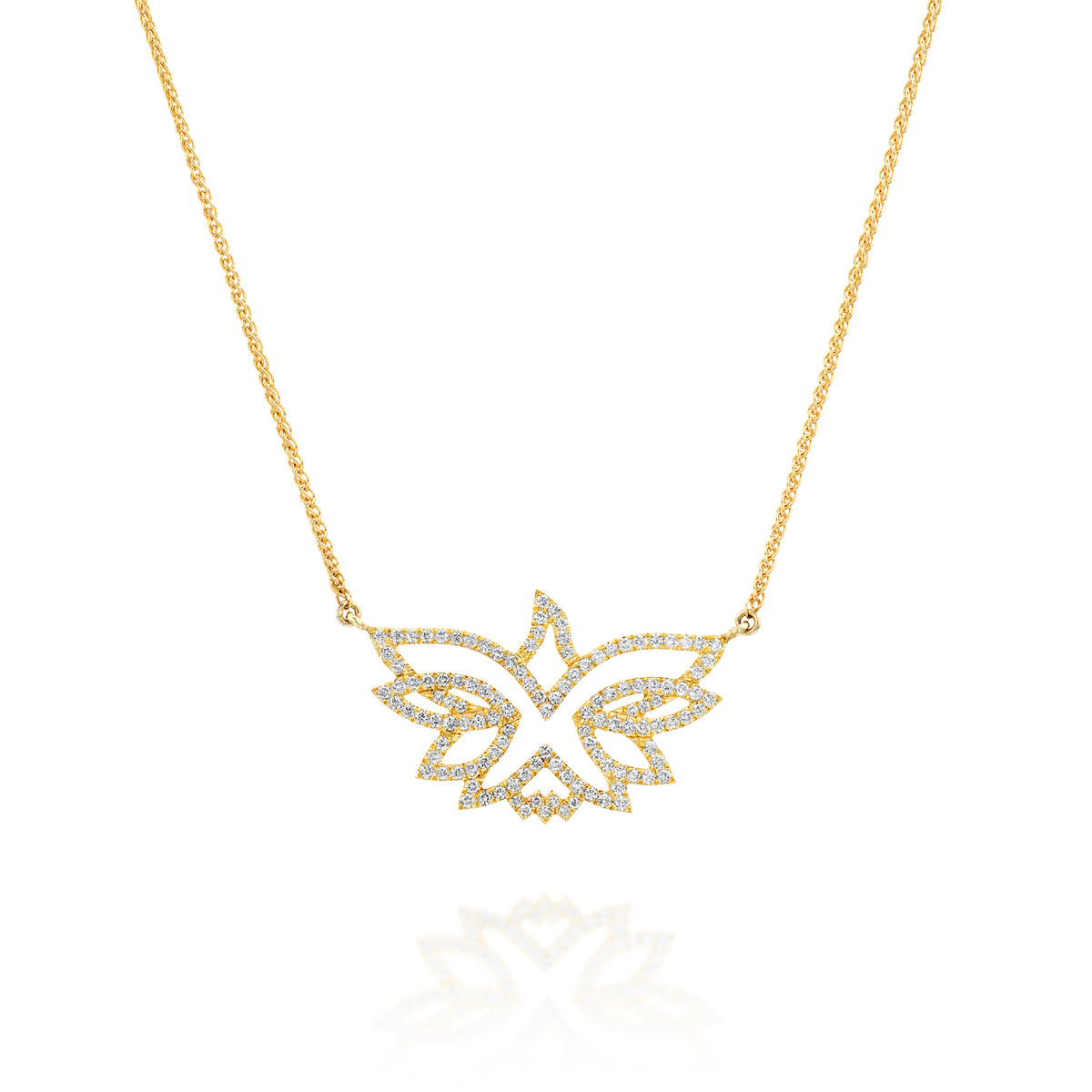 Diamonds Dove of Peace Pendant