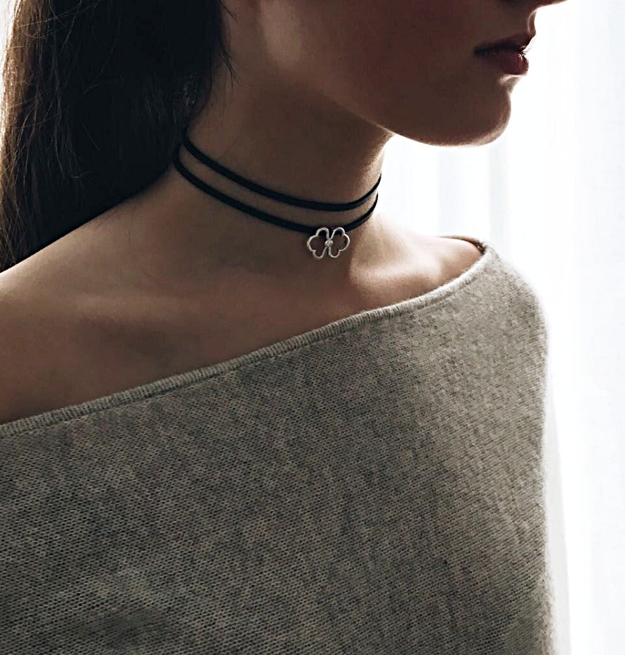 Clouds Diamond Choker