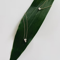 Oval shape Diamond Solitaire pendant