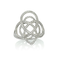 Diamonds Arabesque Statement Ring