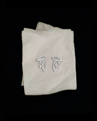 Diamonds Leaves Earrings- small