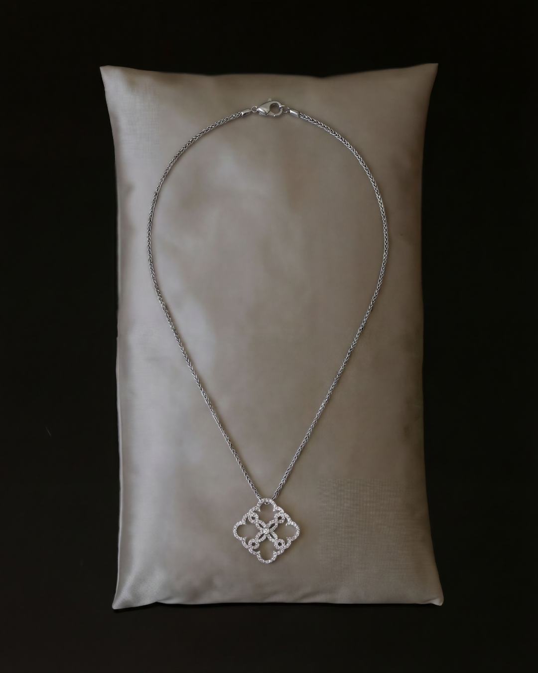 Diamonds Lace Pendant