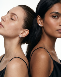 Diamonds Leaves Earrings